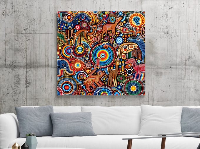 Kunstprint | Wanddecoratie | Canvas | 30 × 30 cm