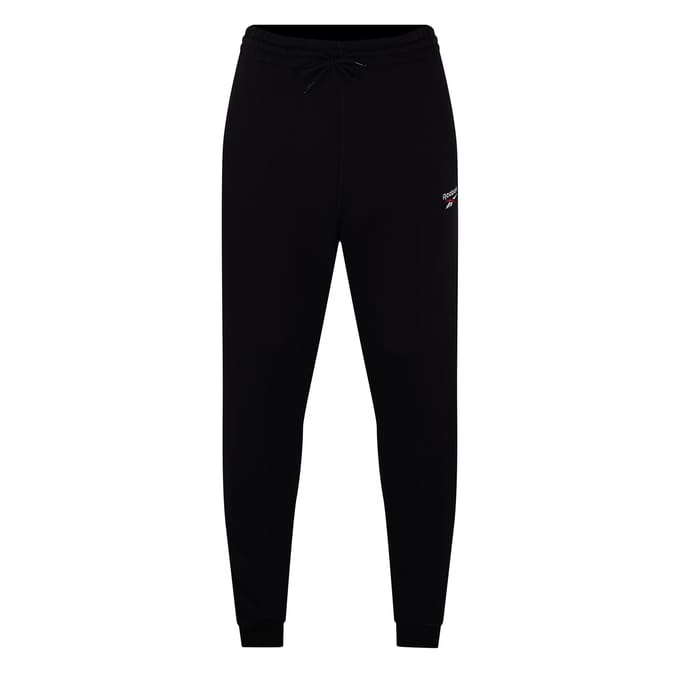 Reebok Fleece-joggingbroek voor heren van Identity (Zwart/Wit)