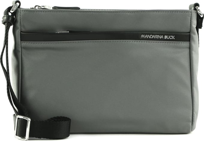 MANDARINA DUCK Schoudertas Hunter Crossover Smoked Pearl Grijs