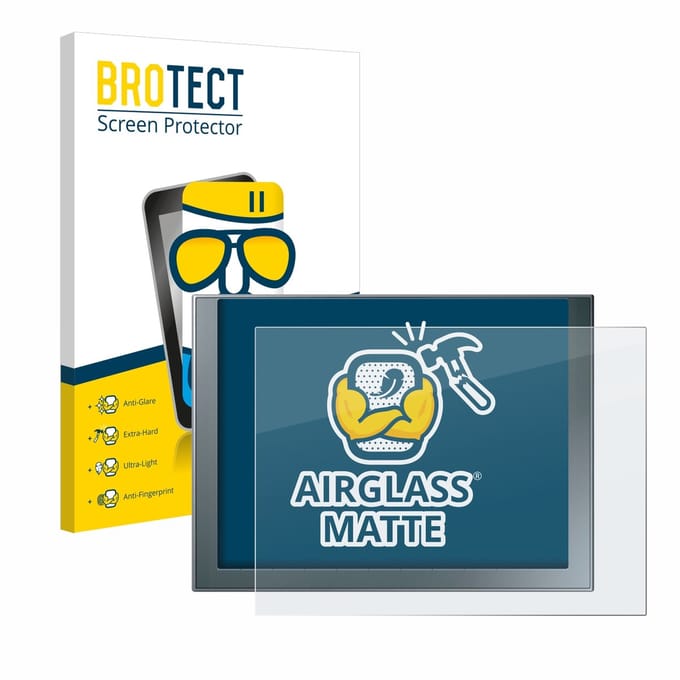 BROTECT - Screenprotector voor Siemens Simatic HMI KTP 1200 Basic - Folie Beschermfolie Beschermglas matte