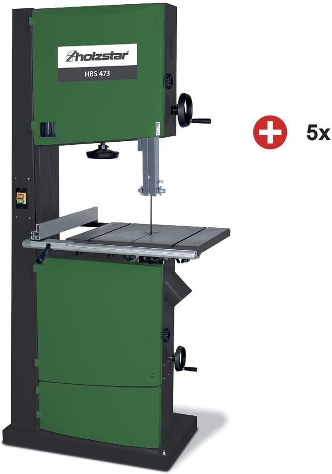 Pack verticale lintzaag hout HBS473 met 6 zaagbladen Holzstar PACK HBS473