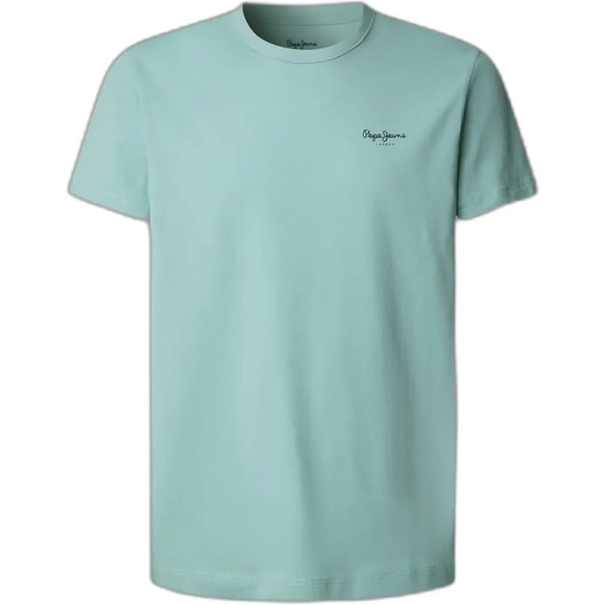 slim fit T-shirt van katoenmix model 'ORIGINAL BASIC 3N'
