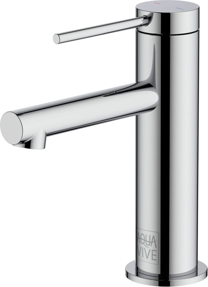 Aquavive Wastafelmengkraan Sele - Chroom - 16,7cm
