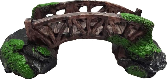 Duvoplus - Vissen - DECORATIE BRUG 10x4,5x3,5CM