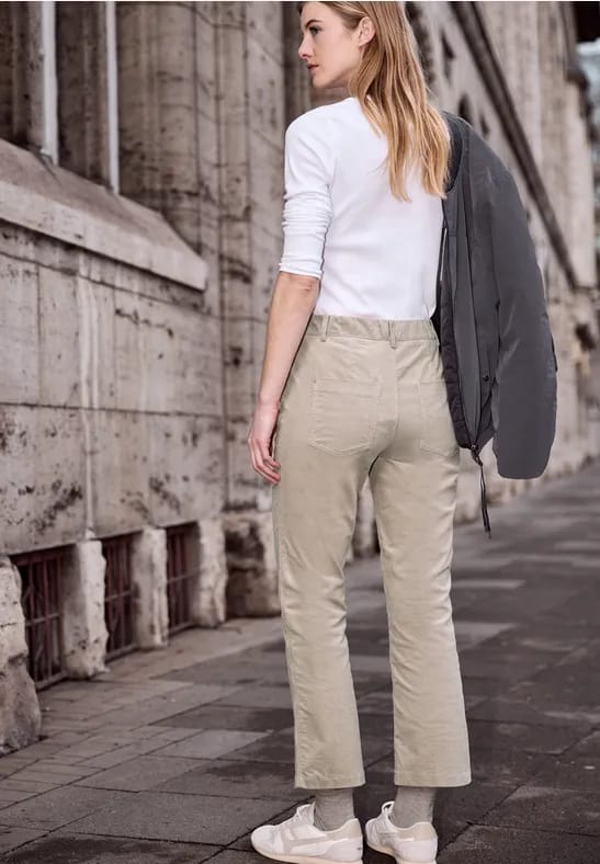 Broek met flared pijpen