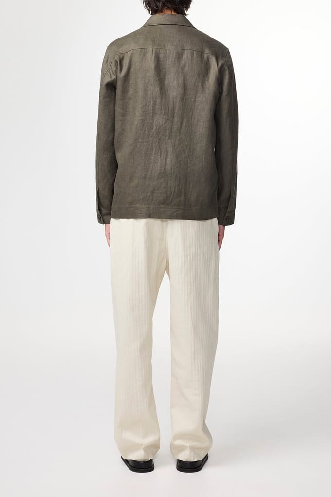 NN.07 Olav 1454 Croc Green Taglia: M | Giacche leggere Outlet | Uomo | Verde