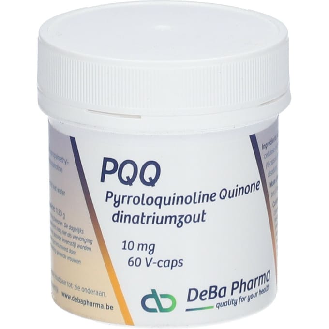 DeBa Pharma PQQ 10mg 60 Vegetarische Capsules