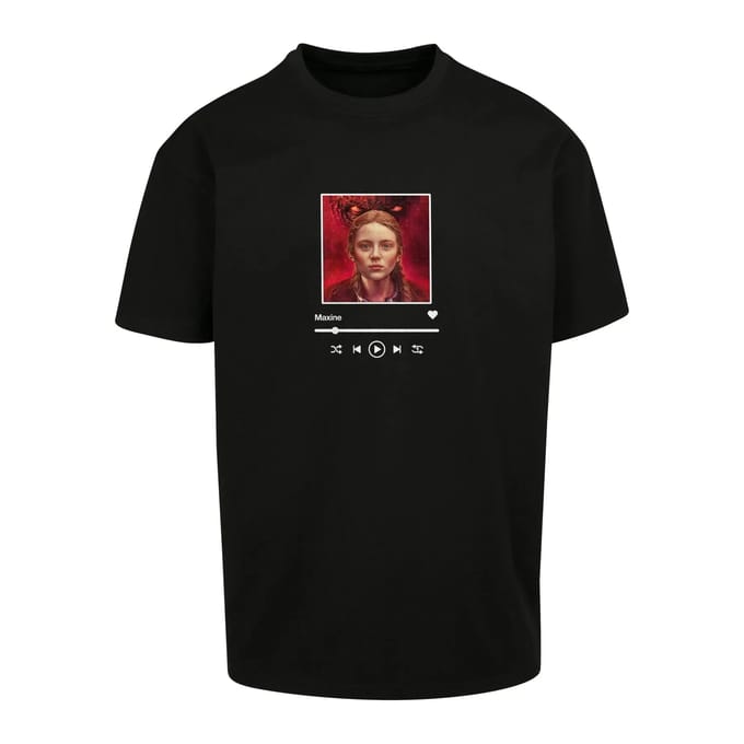 Oversized T-shirt Merchcode Stranger Things Dear Billy Heavy