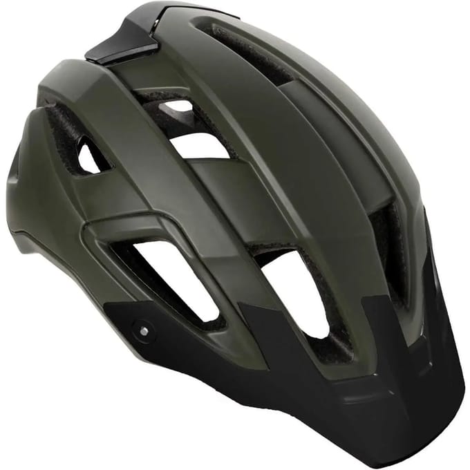 AGU Trail MTB Helm - Mountainbikehelm - 55-59cm - In-mould - Verstelbaar vizier - Verlengde achterkant - 15 ventilatieopeningen - Direct Dial systeem