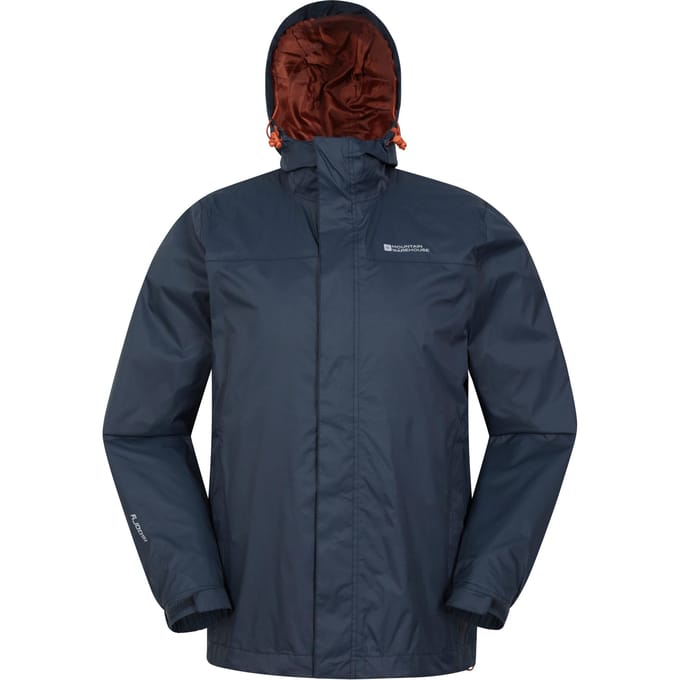 Mountain Warehouse Torrent Waterdichte Jas voor heren (Donkerblauw)