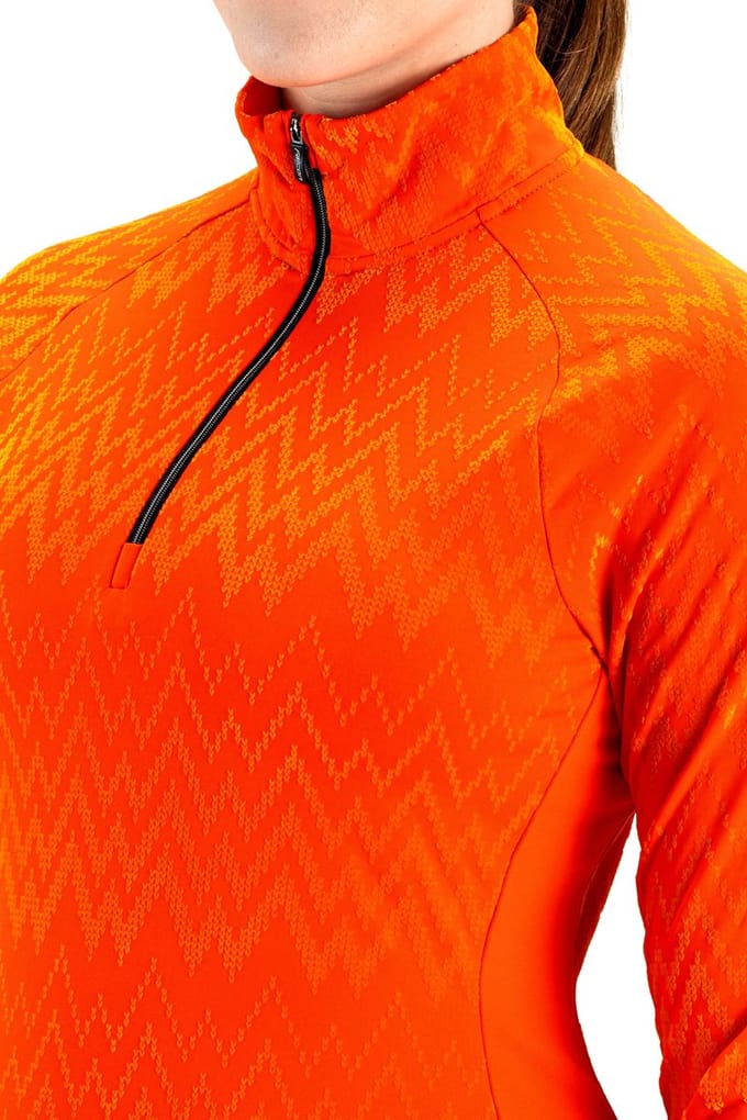 FALCON - clementine - Pully+r ski dames - Oranje