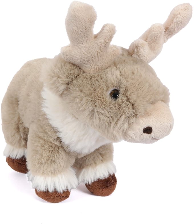 PIA Soft Toys - Pluche Knuffeldier - Eland - beige - 18 cm