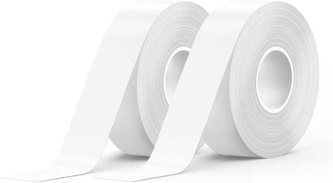Solidchoice - Labels voor E-Series Labelers, 15mm x 6m, 2 Rollen