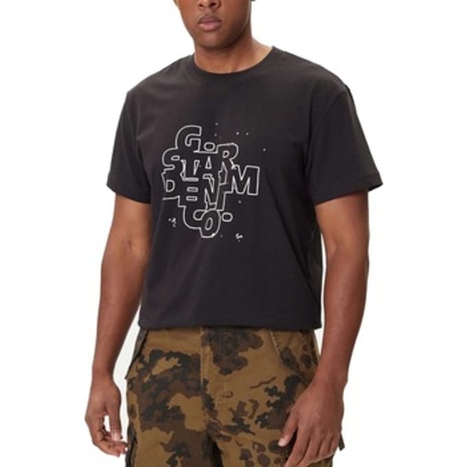 T-shirt Korte Mouw G-Star Raw Hd Print R T