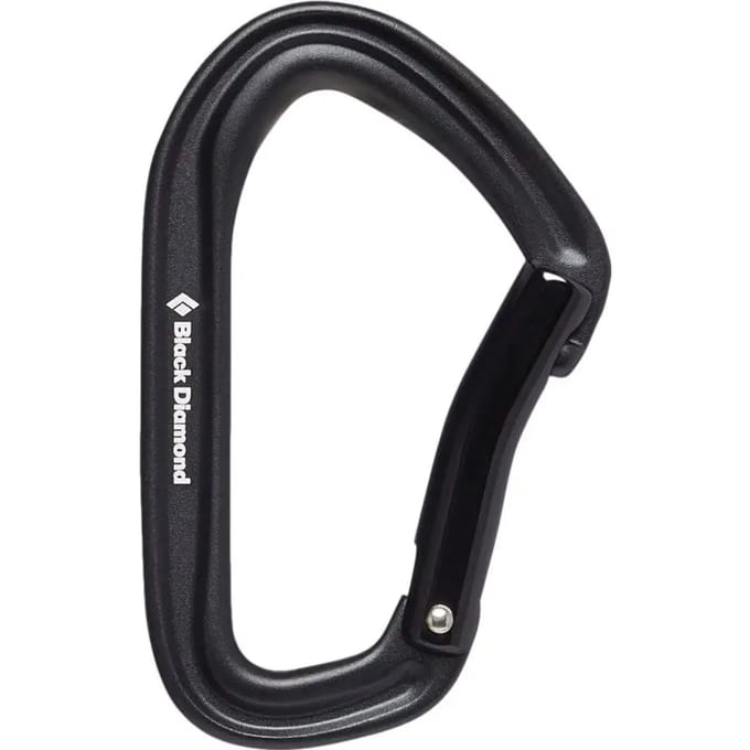 Schuine klim karabijnhaak Black Diamond Hotforge