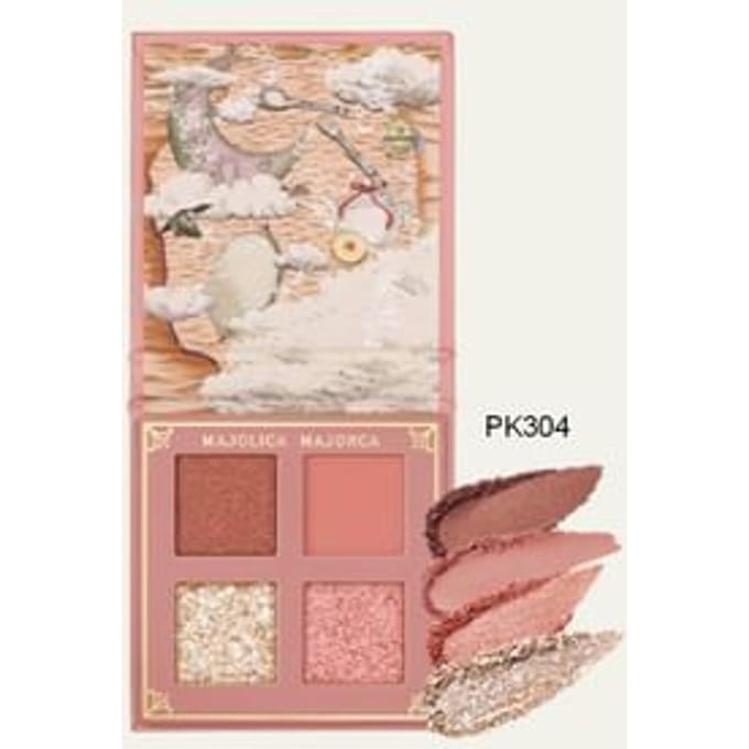 Shiseido - Majolica Majorca Shadow Flash PK304 Scarlet Cloud Waltz Pink