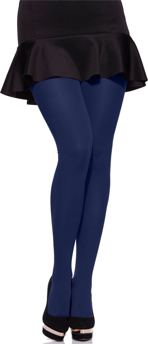 Merry Style MS-GB-162 Dames Panty - 60 DEN -Plus Size - Grote maat - Polyamide - Donkerblauw - XXL