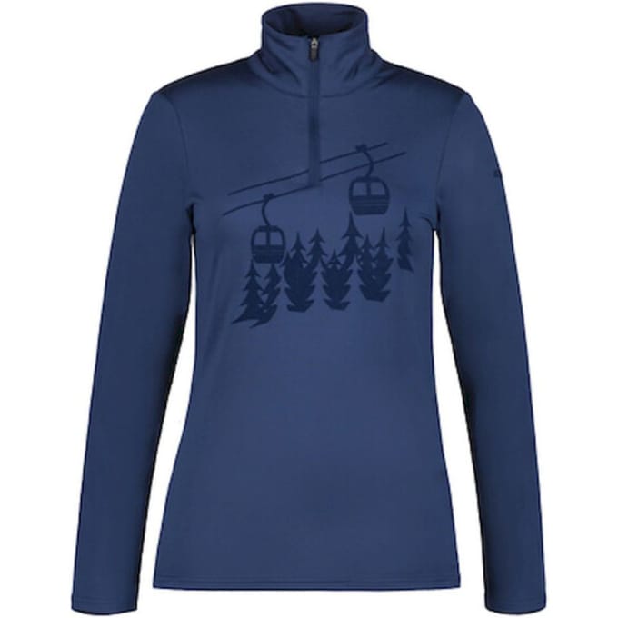 ICEPEAK - Ellenton - Skipully met rits dames - Blauw