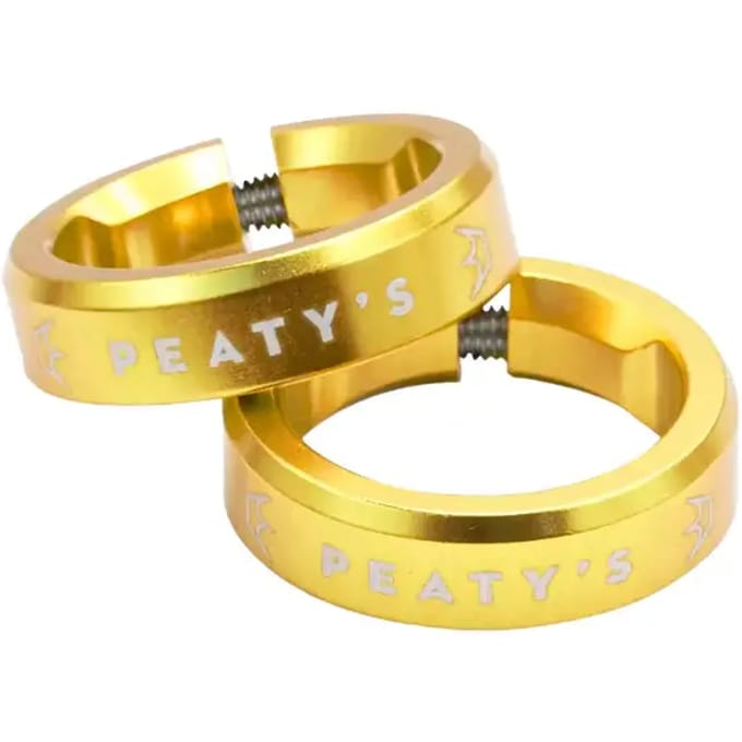 Peaty´s Monarch Fiets Handvat Vergrendelingsring Goud