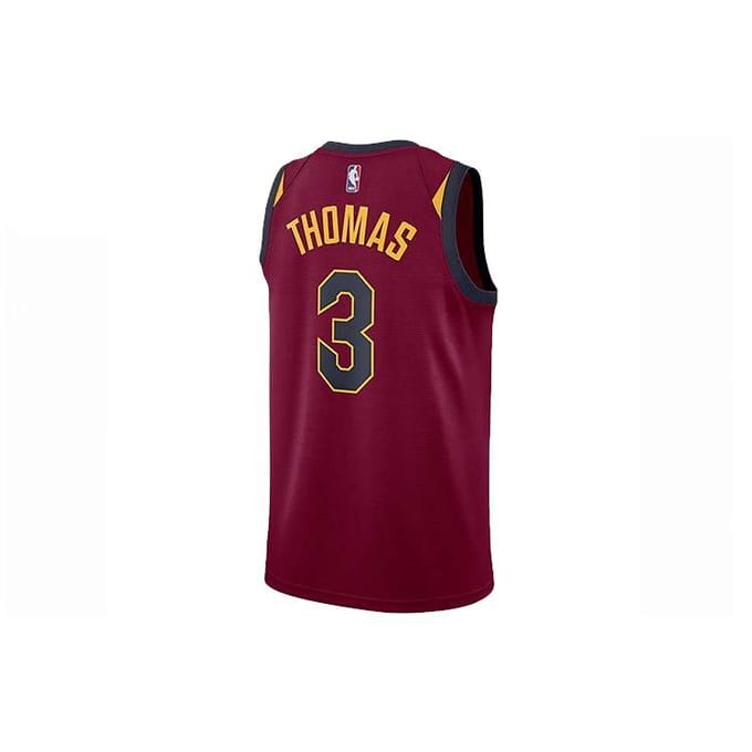 Maillot Rétro NBA Nike Icon Edition Thomas Cavaliers Maillot Homme Rouge 864467-686 M brown