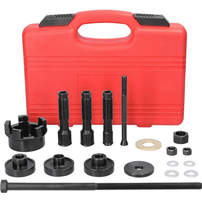 Motorwiellagerverwijderaarset Motorwiellagertrekkersets Handreparatiegereedschap zwart