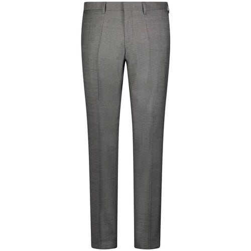 Roy Robson Broek Faux Uni Wool Blend Bruingrijs / male