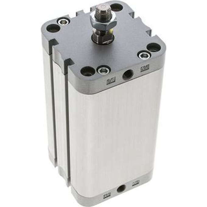 ISO 21287 Compacte Dubbelwerkende Cilinder 63-100mm - Magnetisch - Mannelijke Stang