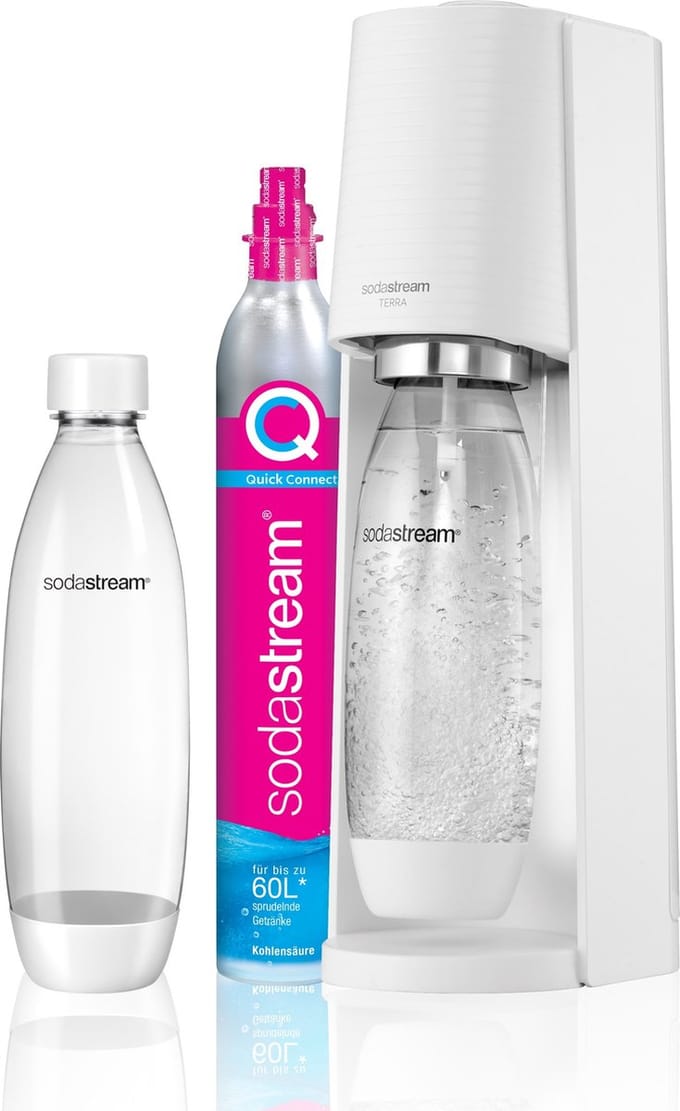 SodaStream Bruiswatertoestel Terra Starterkit Wit