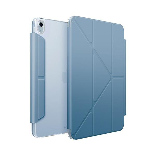UNIQ Camden Click hoes iPad Air 13  M2 2024 / M3 2025 / M4 2026 blauw/steenblauw