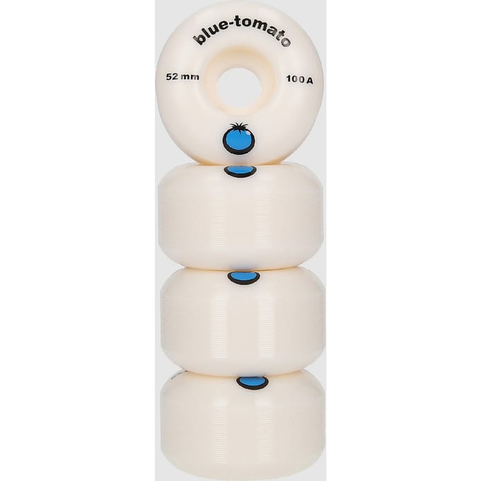 Blue Tomato Logo 100a 52mm Wielen wit