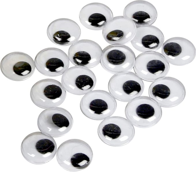 Wiebelogen, niet zelfklevend, d 14 mm, 1000 stuk/ 1 doos