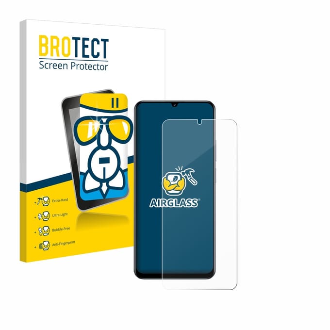 Screenprotector voor realme C61 Beschermglas transparant
