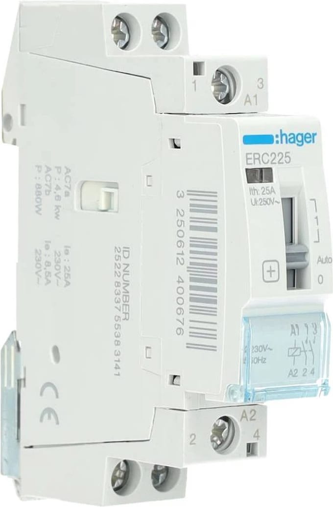 Hager Magneetschakelaar ERC225