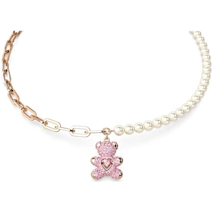 Swarovski Parel Versierde Armband 5669166 Rose Gold|F|Box (Random Color) blue