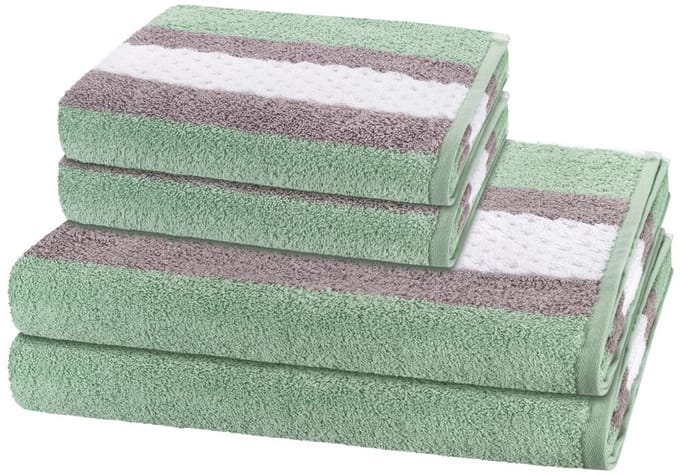 Ross Sonstiges 2 X handdoek 2 X douchehanddoek - in set 4 pack Harmony