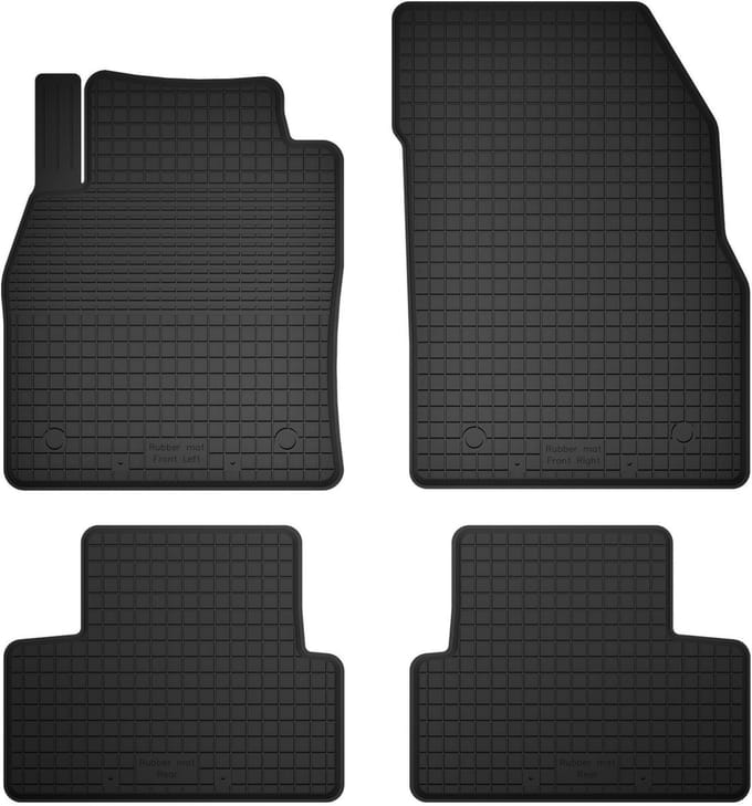 Wielganizator BasicProtect Serie - Auto Rubbermatten - Chevrolet Cruze - 2008-2016 - 4 stuks