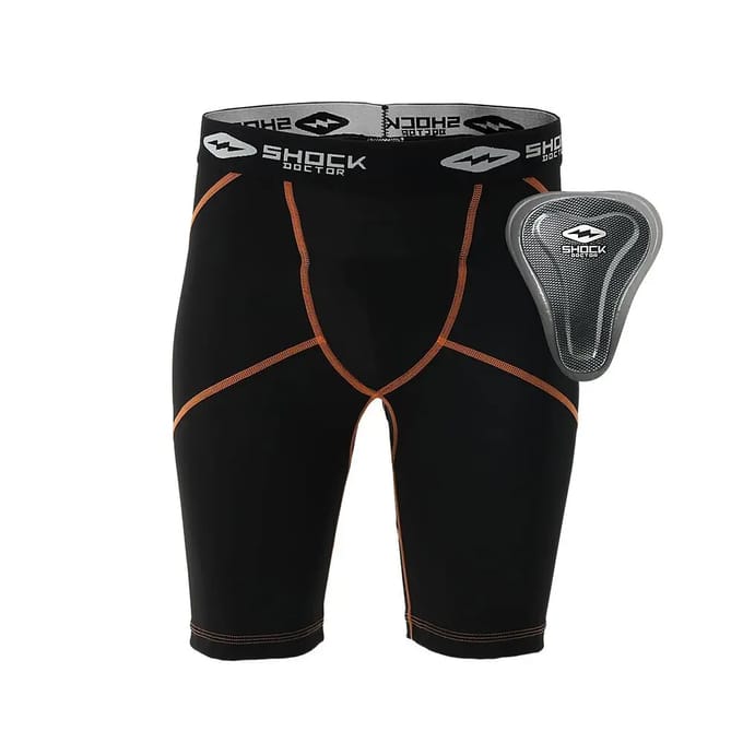 Compressieshort met bekkenbescherming voor vrouwen Shock Doctor