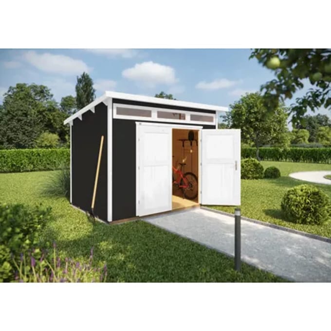 Weka Tuinhuis 264 - Antraciet - 295x209cm