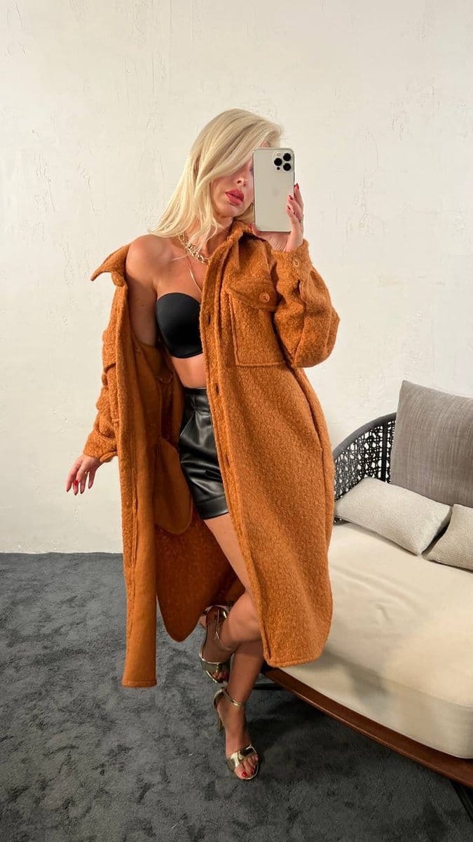 Blouse/MosterdgeelDonker/Lang/SIRMAZA