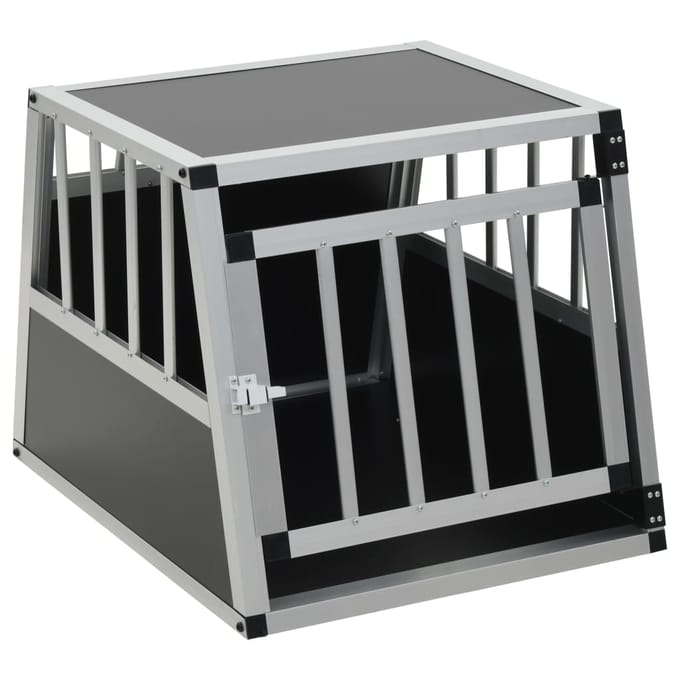 vidaXL - Hondenbench - met - enkele - deur - 54x69x50 - cm
