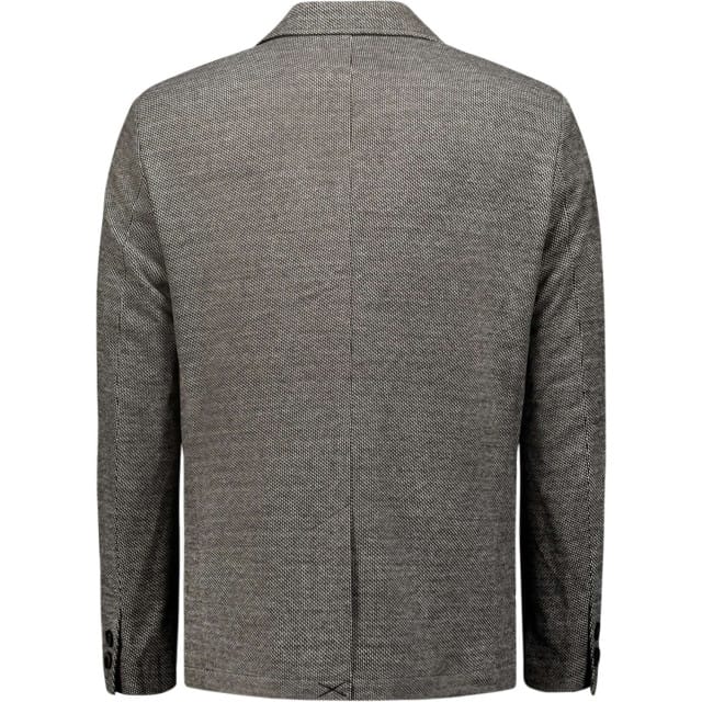 No Excess Blazer stretch jersey melange black
