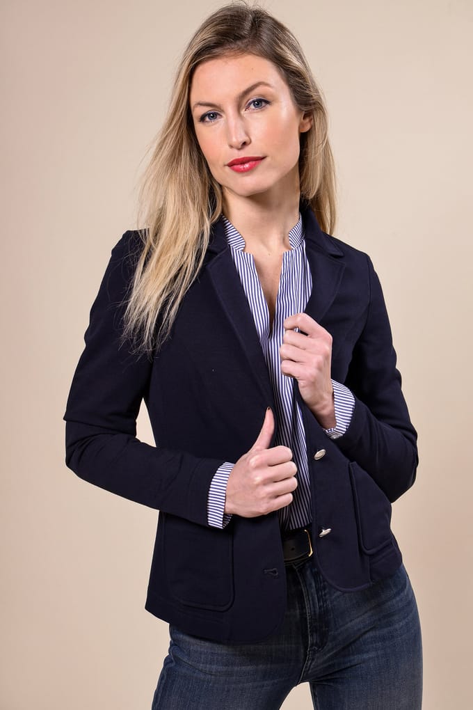River Woods Blazer Navy Taglia: XS | Blazers Outlet | Donna | Blu