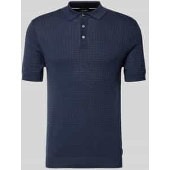 slim fit poloshirt in brei-look model 'Vanceo'