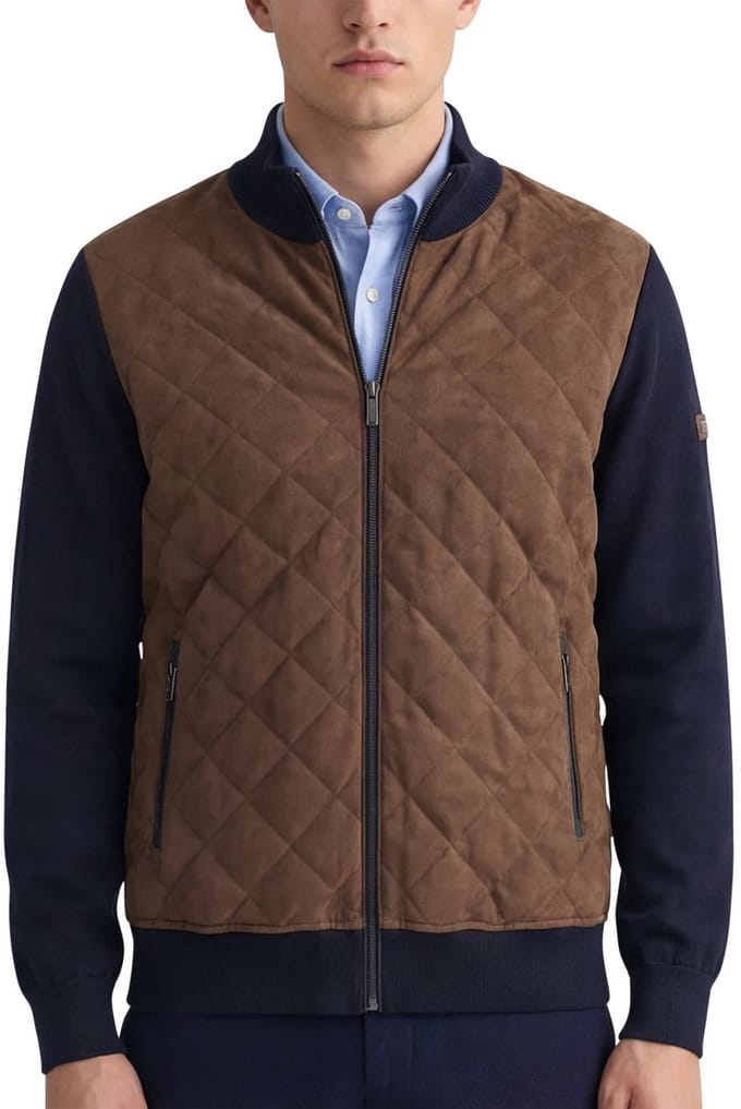 Bugatti vest bruin