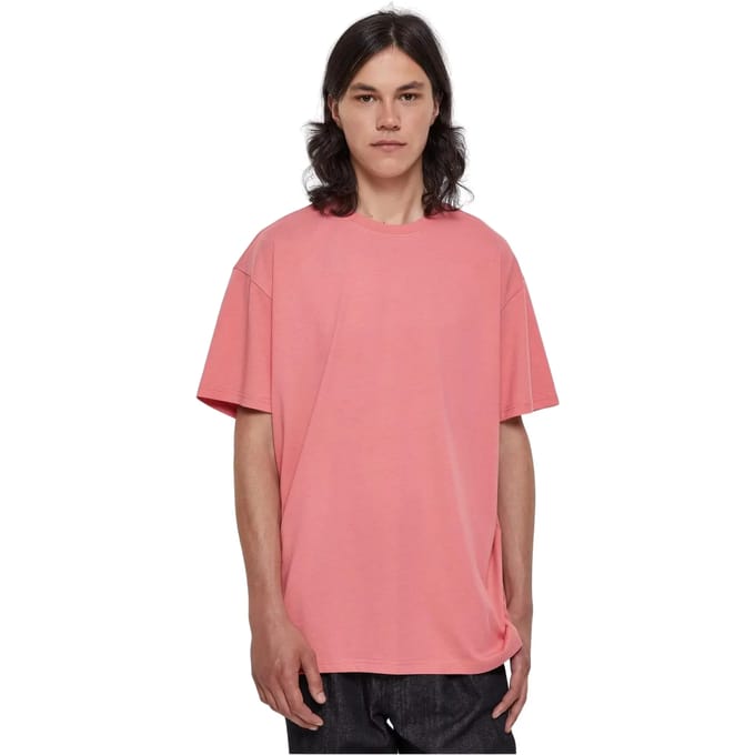 Urban Classics - Heavy Oversized Heren Tshirt - S - Roze