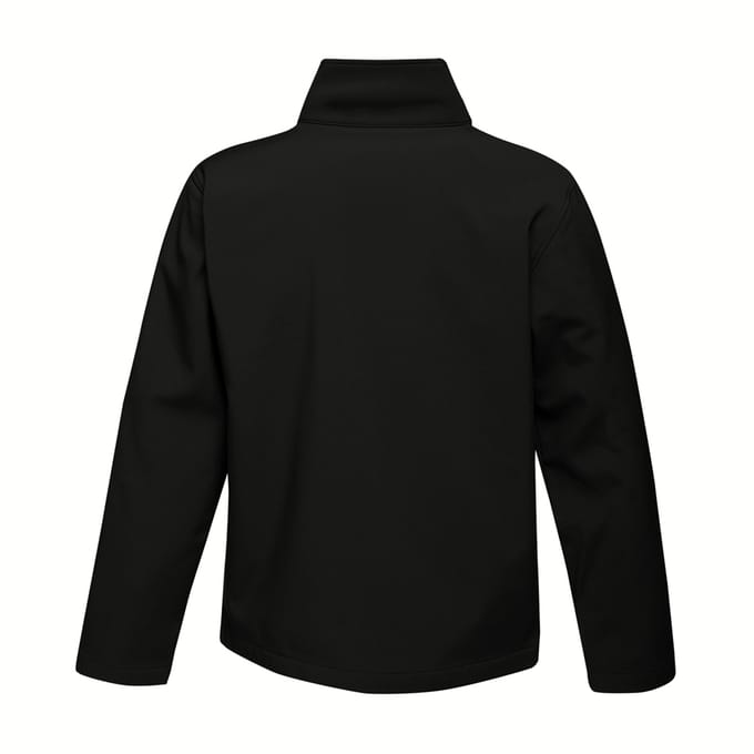 Regatta Opmerkelijk Heren Ablaze Afdrukbaar Soft Shell-jasje (Zwart/Zwart)