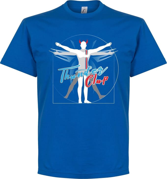 Ijsland Viking Clap T-Shirt - S