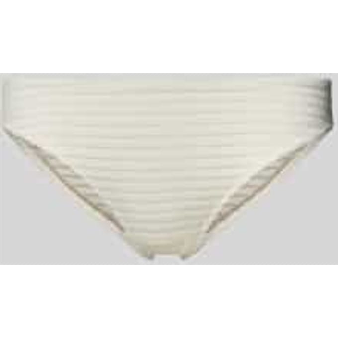 Slip met semi-transparant streepmotief
