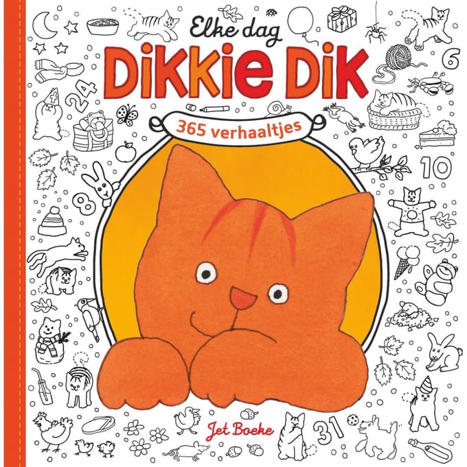 Elke dag Dikkie Dik - 365 verhaaltjes Voorleesboeken