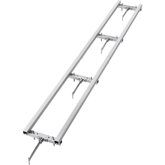 Railzaaggeleidingssysteem 9 ft Kettingzaag Milling Rail Gids 4 Dwarsbalk Kits